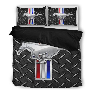 Ford Mustang Big Logo Bedding Set V1