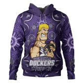 (Custom) Fremantle Dockers Hoodie Aboriginal Pattern Inspired Victory Is Our