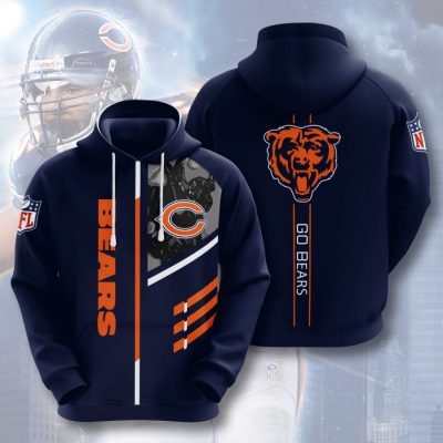 NFL Chicago Bears Go Bears Pullover Hoodie
