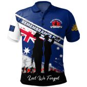 Australia Polo Shirt Australian Heroes Remembrance Day Tribute
