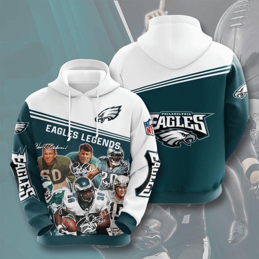 NFL Philadelphia Eagles Legends Pullover Hoodie NFL Philadelphia Eagles Legends Pullover Hoodie