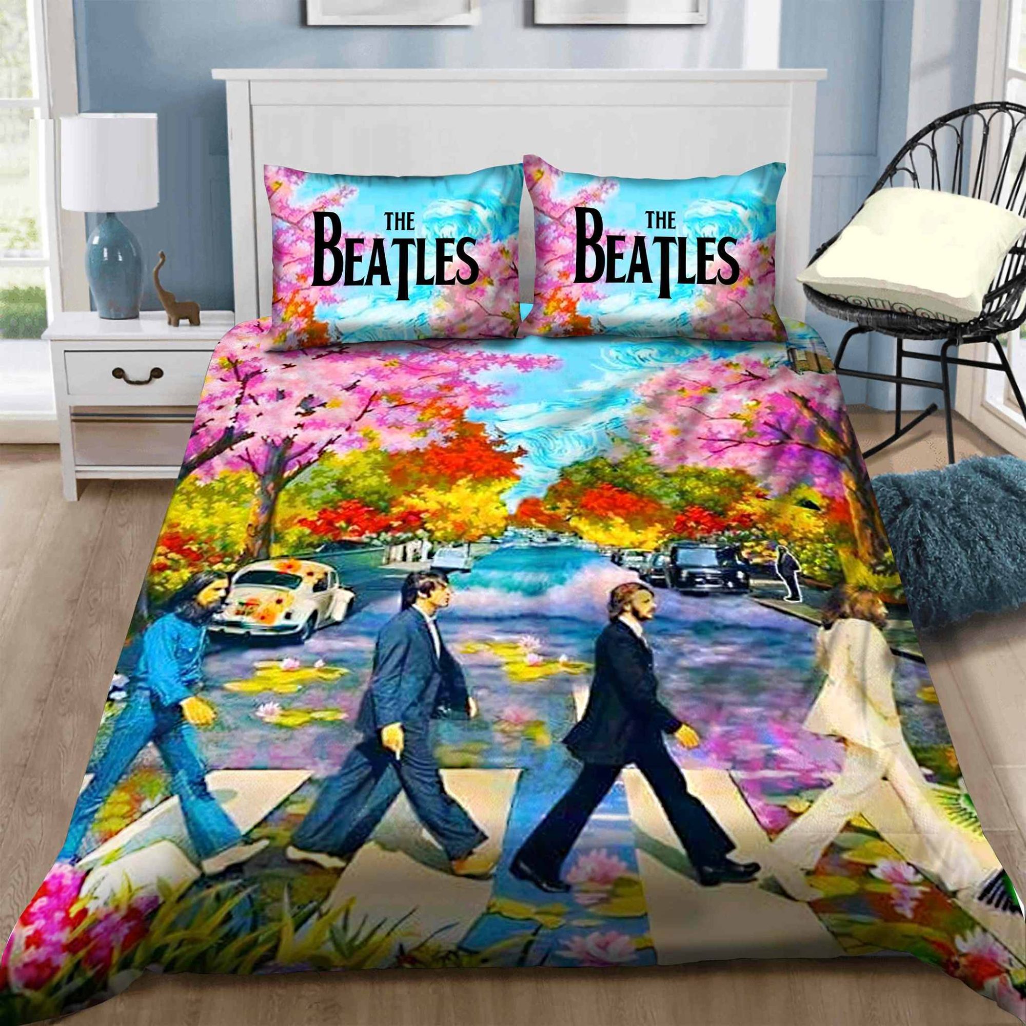 The Beatles Abbey Road Bedding Set The Beatles Abbey Road Bedding Set