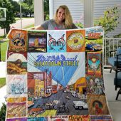 Grateful Dead Albums Quilt Blanket V1