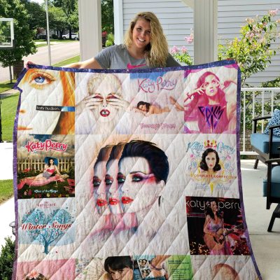 Katy Perry Quilt Blanket V2