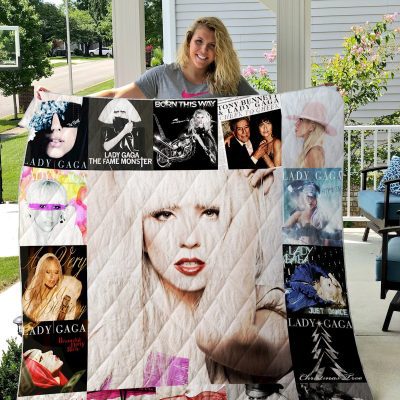 Lady Gaga Quilt Blanket V1