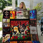 Guns N' Roses Style 05 Quilt Blanket