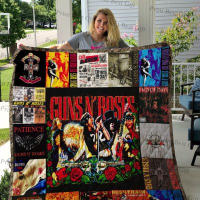 Guns N' Roses Style 05 Quilt Blanket