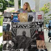 Jay-Z Albums Quilt Blanket V1