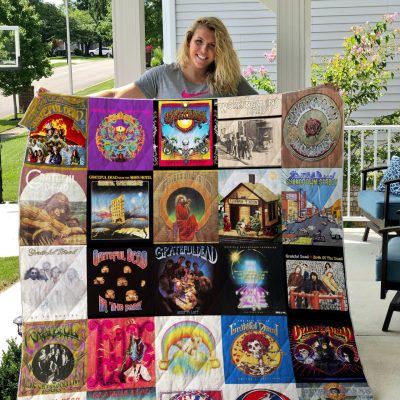 Grateful Dead Style 02 Quilt Blanket