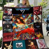 Van Halen Quilt Blanket V3