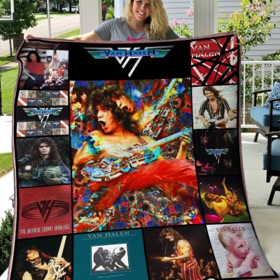 Van Halen Quilt Blanket V3
