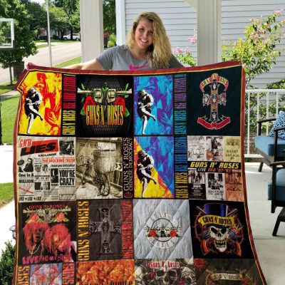 Guns N' Roses Style 02 Quilt Blanket