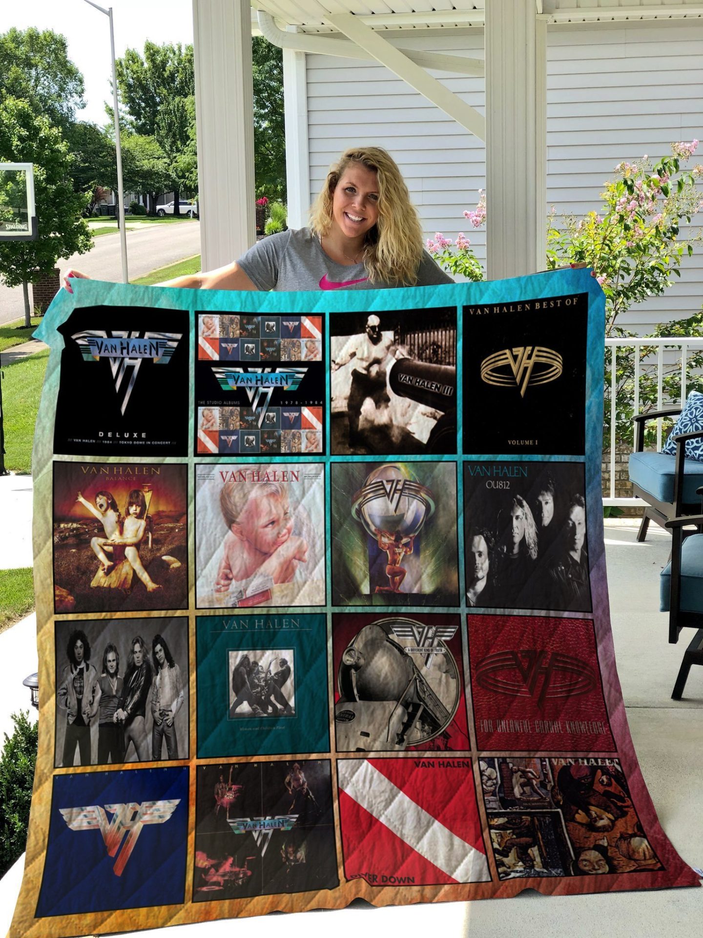 Van Halen New Arrival Quilt Blanket Van Halen New Arrival Quilt Blanket