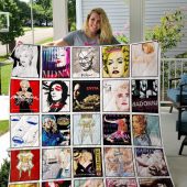 Madonna Albums Quilt Blanket V4