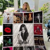 Selena Gomez Quilt Blanket V1