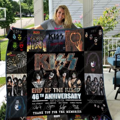 Kiss 46th Anniversary Quilt Blanket V1