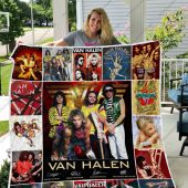 Van Halen Quilt Blanket V5