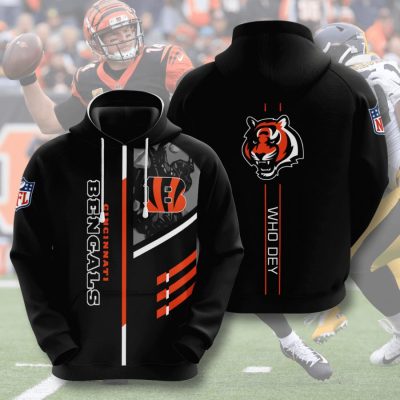 NFL Cincinnati Bengals Who Dey Pullover Hoodie