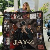 Jay-Z Albums Quilt Blanket V2