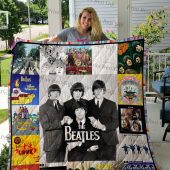 The Beatles Albums Cover Poster Quilt Blanket