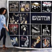 Led Zeppelin Posters Quilt Blanket