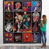 The Rolling Stones Quilt Blanket V4