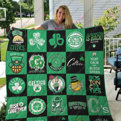 NBA Boston Celtics Quilt Blanket V3