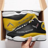 Chevrolet Corvette Yellow Air Jordan 13 Shoes