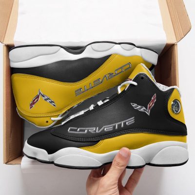 Chevrolet Corvette Yellow Air Jordan 13 Shoes