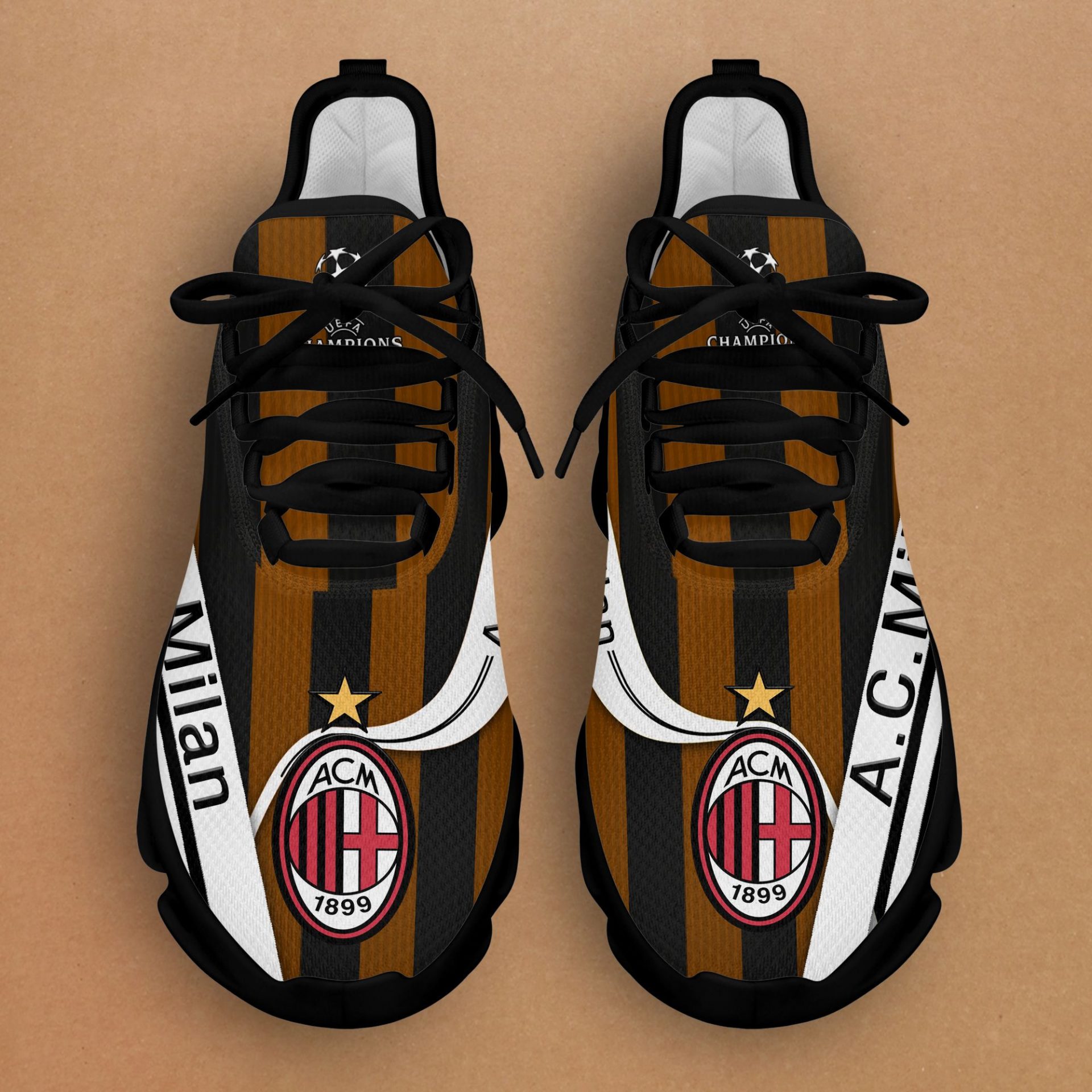 AC Milan Brown Dark Blue Max Soul Shoes AC Milan Brown Dark Blue Max Soul Shoes