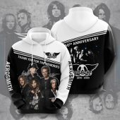 Aerosmith 50th Anniversary Pullover Hoodie