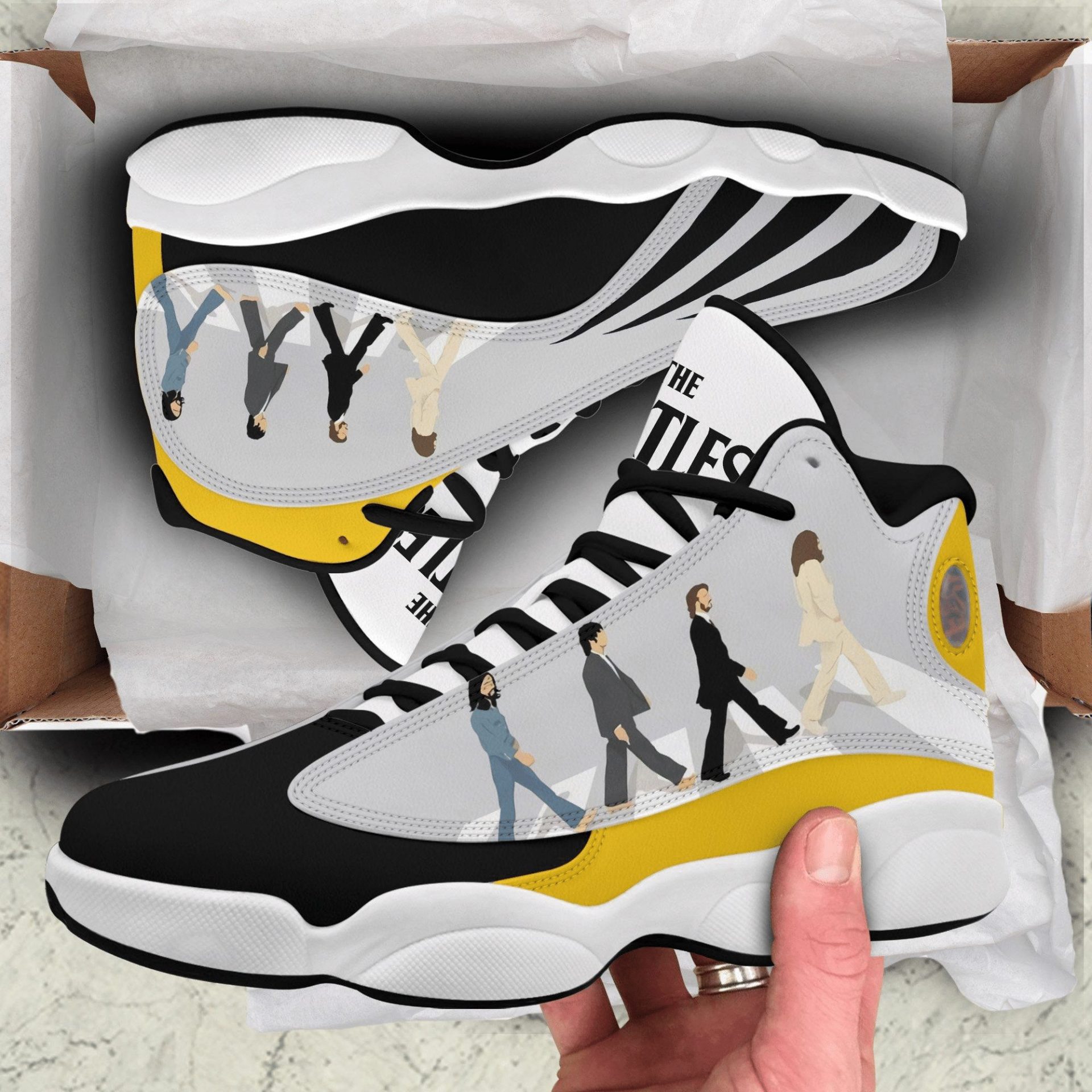 The Beatles Abbey Road Air Jordan 13 Shoes V1 The Beatles Abbey Road Air Jordan 13 Shoes V1