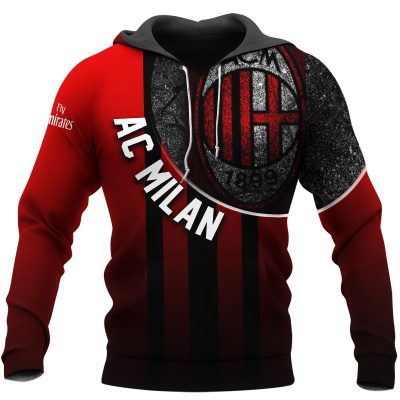 AC Milan 1899 Rossoneri Right Pullover Hoodie
