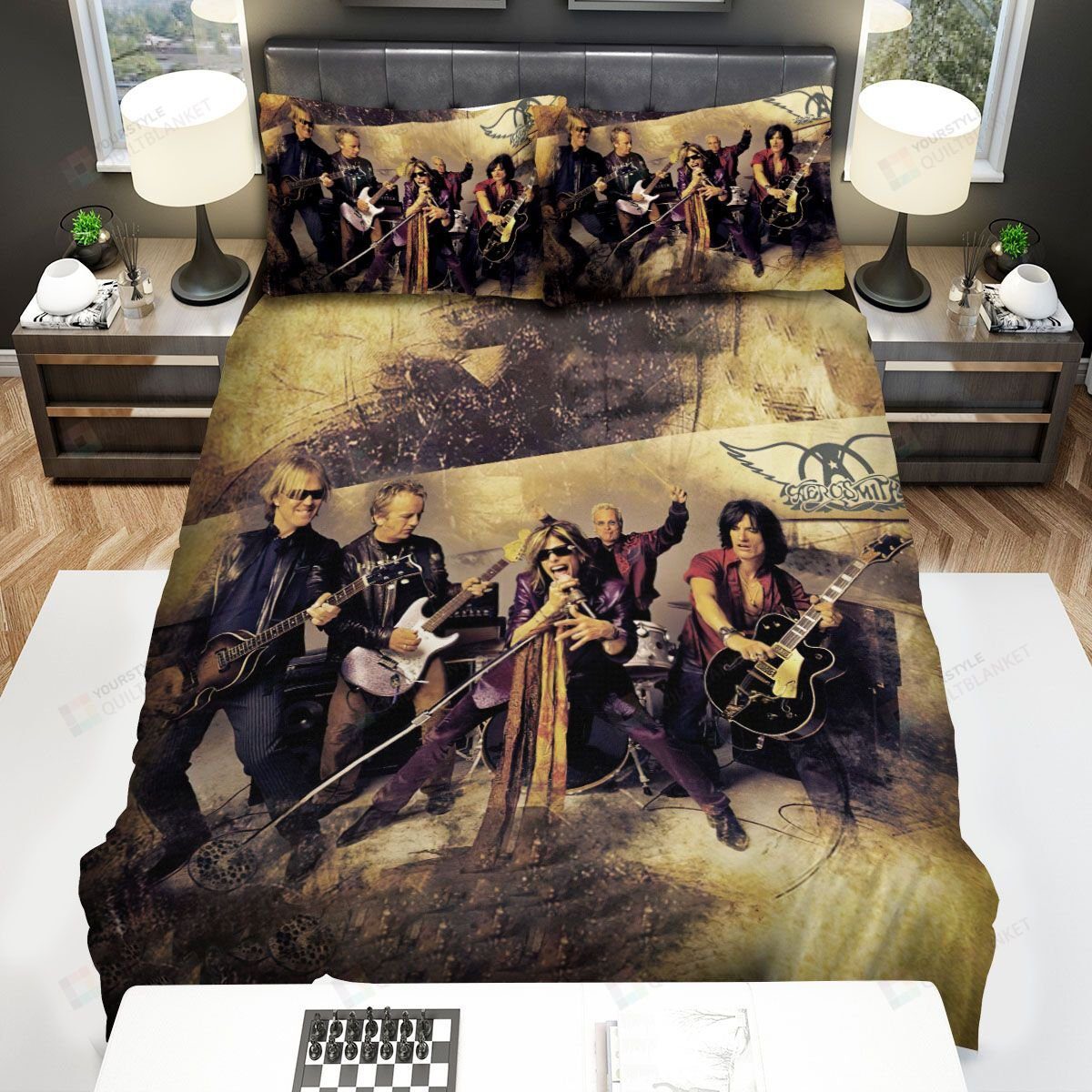 Aerosmith Members Bedding Set Aerosmith Members Bedding Set
