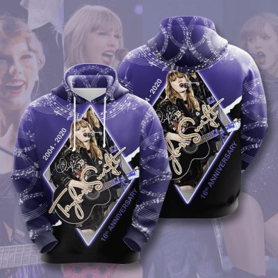 Taylor Swift 16th Anniversary Pullover Hoodie
