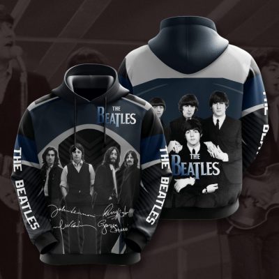 The Beatles Signatures Pullover Hoodie V2
