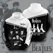 The Beatles 60th Anniversary Pullover Hoodie V3
