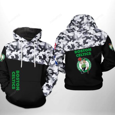 NBA Boston Celtics Camo Pullover Hoodie
