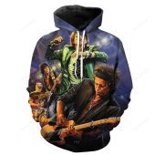 The Rolling Stones Members Pullover Hoodie V1