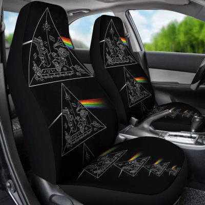 Pink Floyd Triangle Logo Car Seat Covers