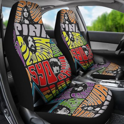 Pink Floyd Pf Members Multiple Patterns Car Seat Covers