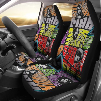 Pink Floyd Pf Members Multiple Patterns Car Seat Covers