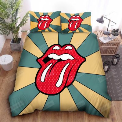 The Rolling Stones Tongue Symbol Bedding Set