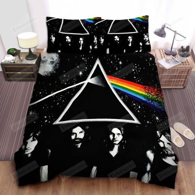 Pink Floyd Members Photo The Dark Side of the Moon Bedding Set