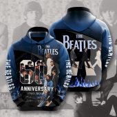 The Beatles 60th Anniversary Pullover Hoodie V2