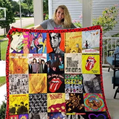 The Rolling Stones Albums Cover Poster Quilt Blanket