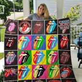 The Rolling Stones Quilt Blanket V1