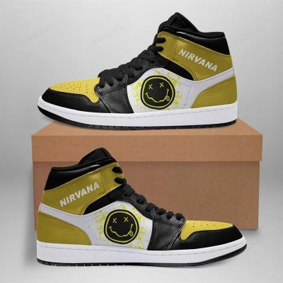 Nirvana Air Jordan 1 High Sneakers V1