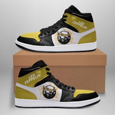 Led Zeppelin Air Jordan 1 High Sneakers V1