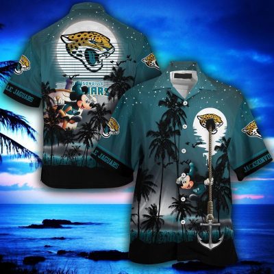 NFL Jacksonville Jaguars Mickey Teal Baseball Jersey